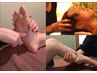 ★腸活！免活！コース★足つぼ40分＋眼精疲労　合計60分　最大6948円→6300円