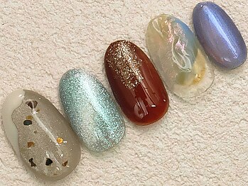 ワンラブネイルズ 浦和(OneLoveNails)/【定額】6490円★　ニュアンス