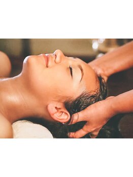 ヘッドスパで癒されたい