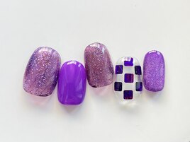 フラッシュラメワンカラー