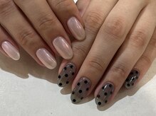 シー(She)/ドット/ピンク/ブラック