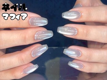 ネイルマフィア 池袋店(NAIL MAFIA)の写真/【ラメグラ・ワンカラ-¥5500♪】技術・雰囲気・おもてなし…どこをとっても大満足な、数少ない上質サロン☆