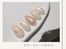 プレンティー 北千住西口店(plenty)/ミラーストーンネイル