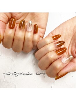 ネイルカレッジアンドサロン ナチュレ(nailcollege&salon NATURE)/ニュアンスネイル