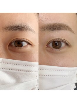 アンドエー(and...A)/まつ毛パーマ×美眉スタイリング