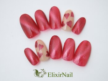 エリクサーネイル 神田(Elixir Nail)/シンプル/クーポン使用