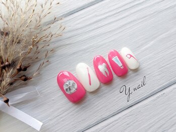 ワイネイル(Y.nail)/奥歯6番デザイン