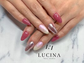 M-24　大人上品ピンクネイル