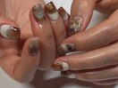 鉱物ネイル/ニュアンスネイル