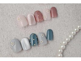 5600円　パール　花