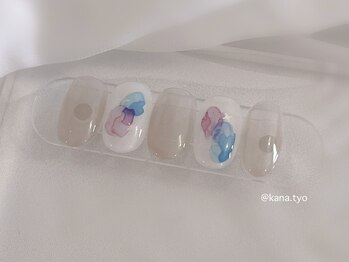 リンクネイル 渋谷(LINK NAIL)/6月シンプル定額☆¥6930