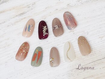 ラグウナ(Laguna)/1本アートのデザイン