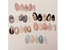 人気☆お正月・成人式ネイル。600色以上の中からお選びください