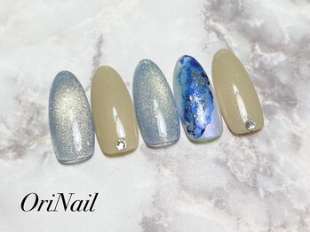 オリネイル 西荻窪(OriNail)/マグネット×ニュアンスネイル