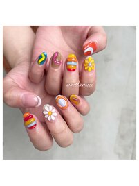 ぷくぷくネイル