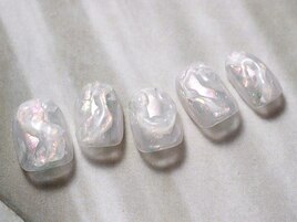 オーロラちゅるんnail