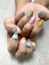 ラキネイル(LAKI Nail)/カラフルネイル