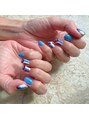 ネイルサロンアンドスクール ミュー(Nail Salon & school mieux) 個性的なデザインも燃えます！