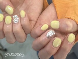 ホロ×パステルイエロー