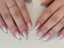 ランド ネイル 博多(LAND)/pink ribbon♪