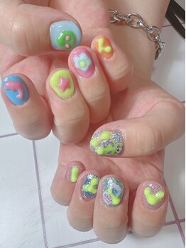 オプープーネイル(OPU-PU-nail)の写真/【アート好き必見★】トレンドも個性も欲張りに♪あなただけの特別なデザイン・個性をネイルで魅せる☆