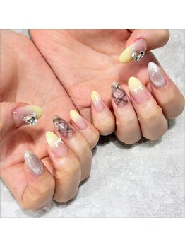 チェックネイル