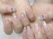 トゥデイネイル(Today.Nail)/マグネットフレンチデザイン