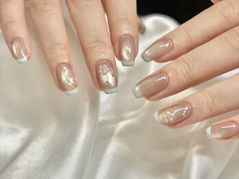 ムーンネイル(moon nail)/フラワーネイル