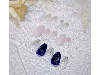 ティアモ(Ti Amo)の写真/《岡山駅徒歩3分》ハイセンスデザインで上品な手元へ【新規オフ/色替え何本でも無料】季節デザイン￥4000~