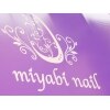 ミヤビネイル(miyabi nail)のお店ロゴ