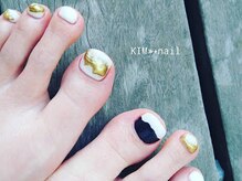 ケイアイエムネイル(KIM nail)/ｍｉｌｋ×ｇｏｌｄｎｕａｎｃｅ