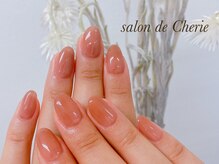 サロンド シェリー(salon de Cherie)/艶感のあるワンカラー(ケア込)