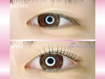 ワンステップ アイラッシュ(one step eyelash)/Lカール