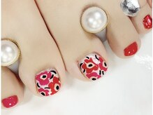 アリイネイルズ(ALII Nails)/マリメッコフットネイル