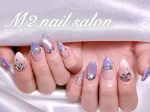 エムズ ネイルサロン(M2)/水光パープルマグネット
