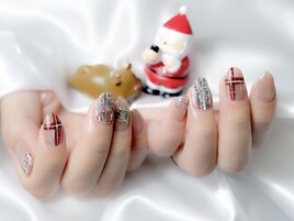 クリスマスネイル