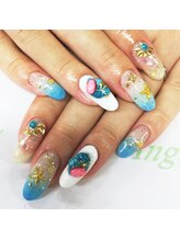 ネイルサロン アンジェリカ(Angelica)/No.38 夏ネイル