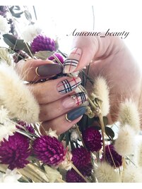 チェックネイル♪