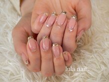 ルラネイル(lula nail)/ガラスフレンチネイル¥9,900