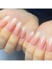 【自爪を美しく魅せる】上品なツヤ感◎maogelワンカラー￥5500丁寧なケア込み