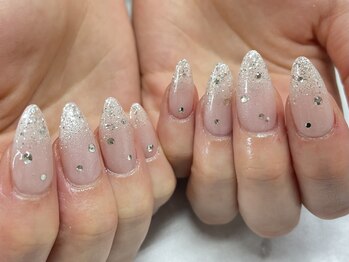 エン(En)/ピンク×ラメグラデーション