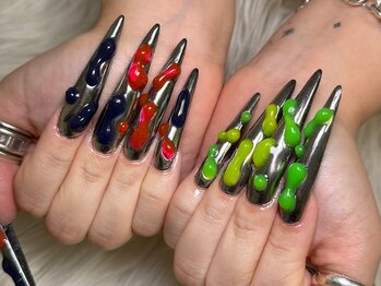 ネスネイル 池袋(Nes.nail)/ミラーネイル