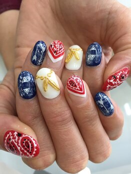 ネイルサロン クオレ(nail salon Cuore)/デザイン自由ART10本コース¥8000