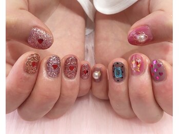 ネイルサロン ドレリッチ 心斎橋店(drerich)/アシメネイル