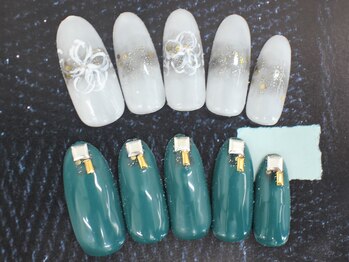 ネイルサロンセレーネ(Selene)/シンプルスタッズネイル