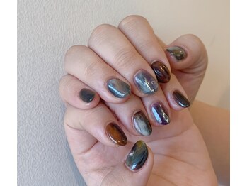 ネイルズ ララ(nails Lala)/ニュアンスデザイン。
