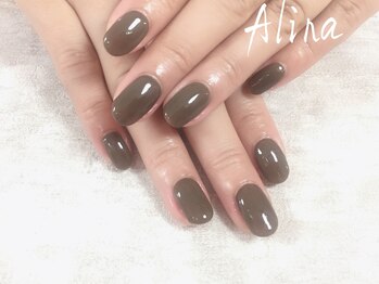 エリナネイルサロン池袋(Alina Nail Salon)/パラジェルシンプル5850円コース