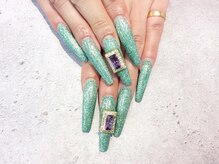 ジャスミンネイル(Jasmine Nail)の雰囲気（スカルプビジューコース♪¥10500（ロング料金あり））