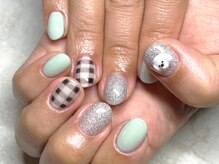 ボーホーネイルズコレクション(BOHO NAILS COLLECTION)/HAND:ワンカラー＋アート追加