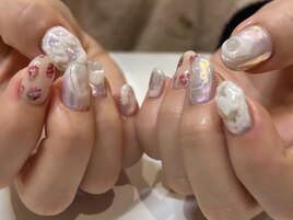 ホワイトニュアンスデザイン